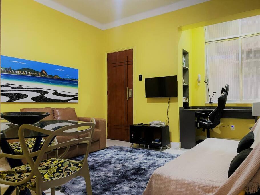 Incrivel Apartamento Na Avenida Atlantica Río de Janeiro Exterior foto